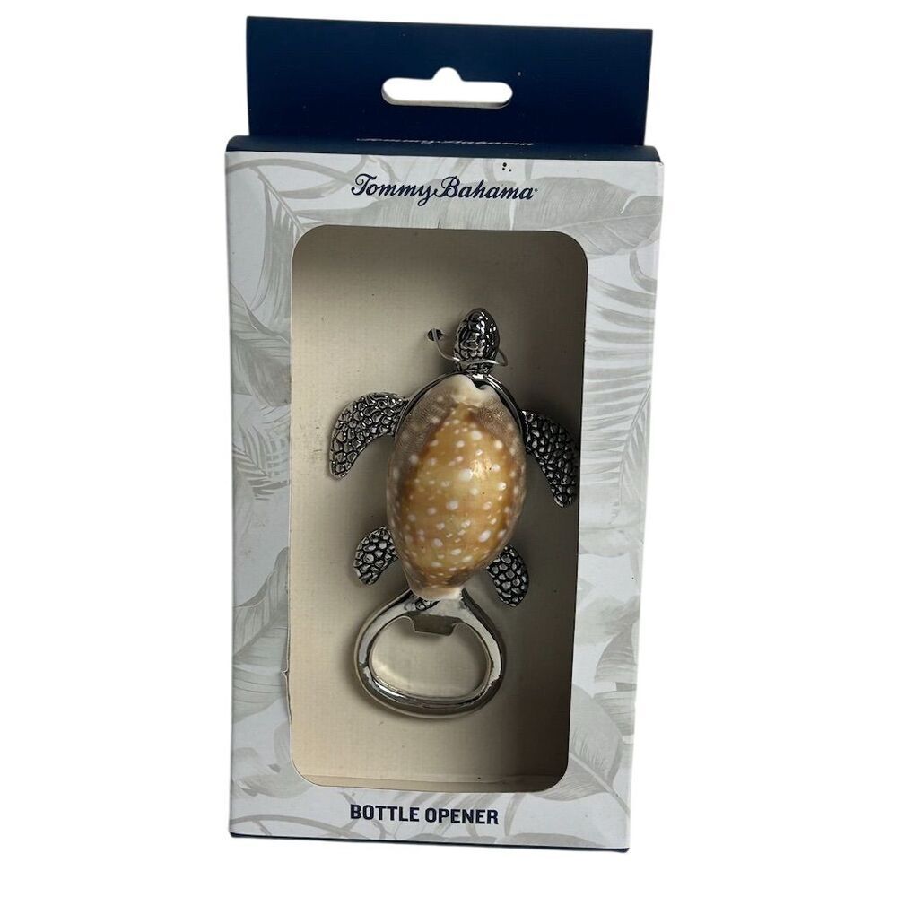 Tommy Bahama Sea Turtle‎ Metal Bottle Opener with Gift Box